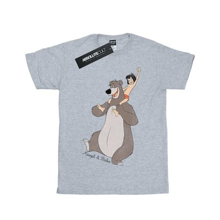 Jungle Book Flickor Mowgli Och Baloo Bomull T-shirt 9-11 År Sp