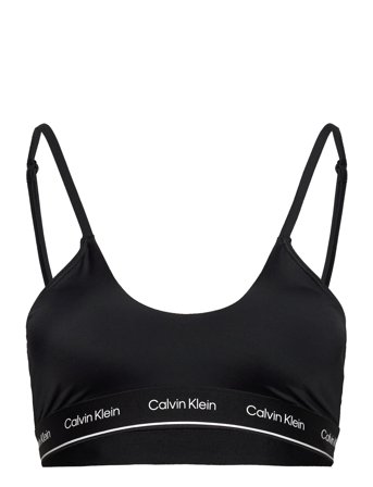 Halter Bralette Bikini Top Black Calvin Klein