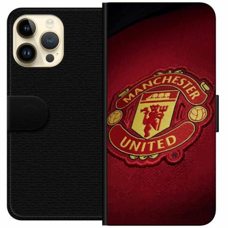 Apple Iphone 14 Pro Max Plånboksfodral Manchester United Fc