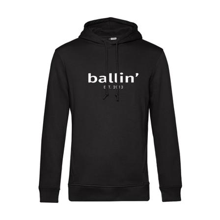 Ballin Est. Basic Hoodie , Zwart , Heren , Maat: S