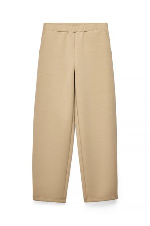 Pelin x NA-KD Pantalon de survêtement en néoprène - Joggings - Beige - L