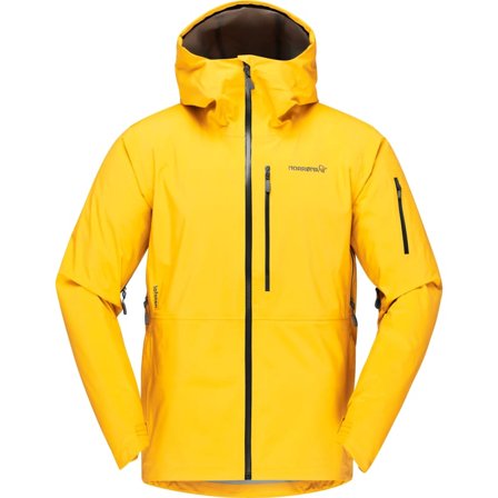 Norrøna Men's Lofoten Gore-Tex Jacket Men unlined ski jackets Yellow XL