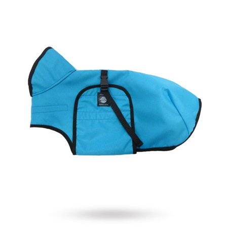 Zero DC - Zero DC Regntäcke Turkos - Regnkläder, regnjacka & regntäcke till hund- För stora hundar