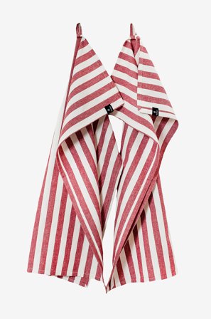 Himla - Keittiöpyyhe Bretagne - Punainen - Keittiöpyyhkeet - 50X70 - - Homeroom