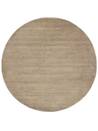 Ullteppe Autumn Harvest Lysebrun Rundt Oeko-Tex