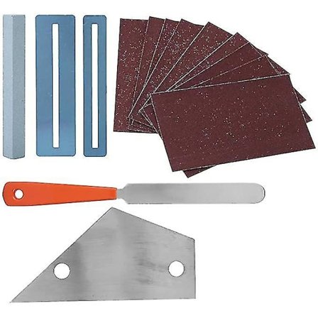 Guitar Reparationsværktøjssæt Fret Slibningsfil Rocker Niveau