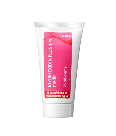 Medic Klorhexidin Plus Creme 25 ml, Medicin & Pleje, Sårpleje, Klorhexidin