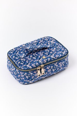 Fan Palm Beauty Queen Blue Blossom Onesize, Tøj & Bolig, Makeup- & Toilettasker, Toilettasker