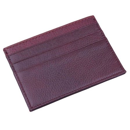 Klassisk, stilren kortholder med 7 lommer - Ulike farger