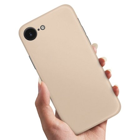 iPhone 16e - Skal/Mobilskal Beige