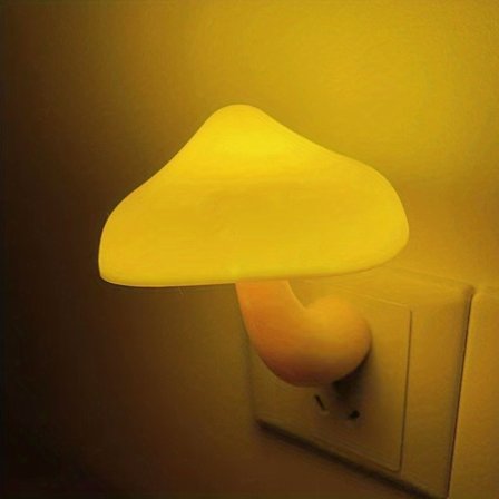 Fantasy Svampe Lampe, Nat Sensor Lampe
