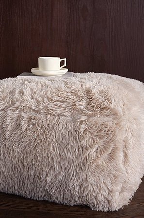 Jotex - Fußstütze Naturweiß - MANI - Kaufe Fußhocker bei Jotex