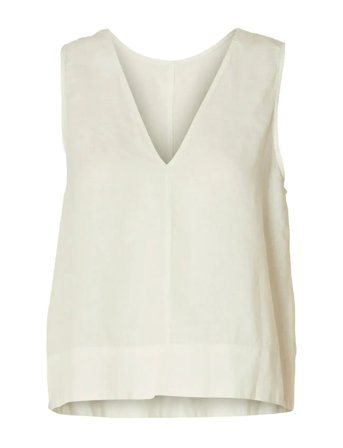 Selected | Slflinna Sl Reversible Linen Top B | 34