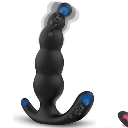 Vibrerande Analkontakt - God-242 - Silikon - Vattentät - Trådlös Fjärrkontroll - 10 Vibrationslägen