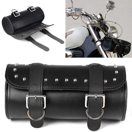Roll Bag för Harley Motorcykel Scooter Front Forks Round Bar - high quality