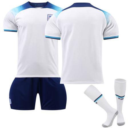 2022 Qatar World Cup England Hemma Fotbollströjor Set 2xl