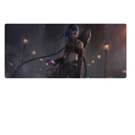 League Of Legends Svårbegripliga Filmtema Mus Matta Julgåva-jinx 800x400x3mm