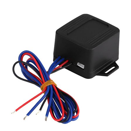 Universal 12V Bilmotor Startknapp Bryter Tenningsstarter Rød LED