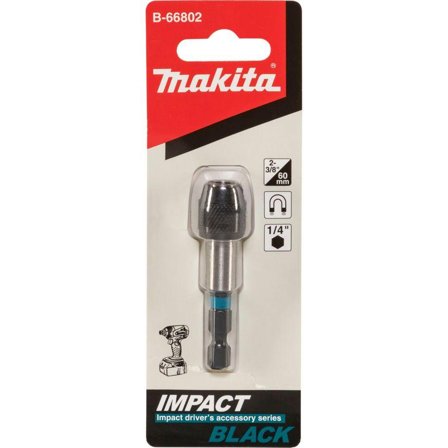 Makita Impact Black 1/4" bitsholder 60 mm