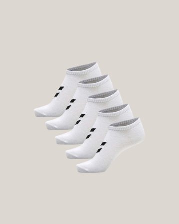 Hummel hmlMATCH ME SOCK 5-PACK Blanc Chaussettes Unisexe - Kids Brand Store