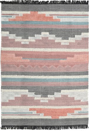 Tappeto Bambini Misha - Rosa 160X230 Lana