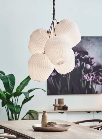 The Bouquet 5 taklampe large - hvit