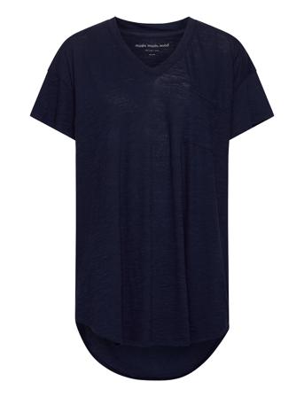 Dreamy T-Shirt T-shirt Top Blå Moshi Moshi Mind