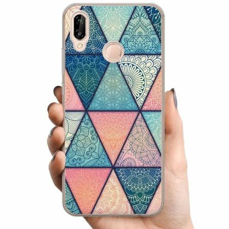 Huawei P20 Lite Tpu Mobilskal Mandala Triangles
