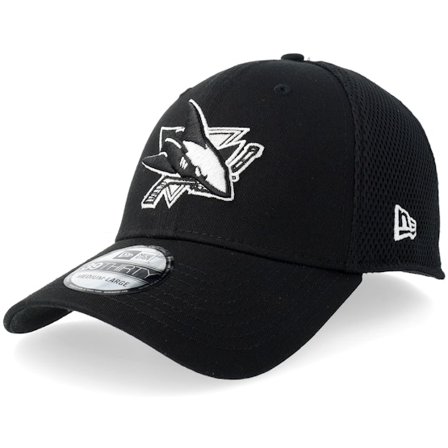 New Era - Negro flexfit Gorra - San Jose Sharks 39THIRTY Eg Neo Black/White Mesh Flexfit @ Hatstore
