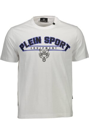 Plein Sport T-shirt Maniche Corte Uomo Bianco