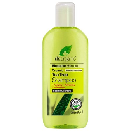 Dr Organic Tea Tree Shampoo 265 ml