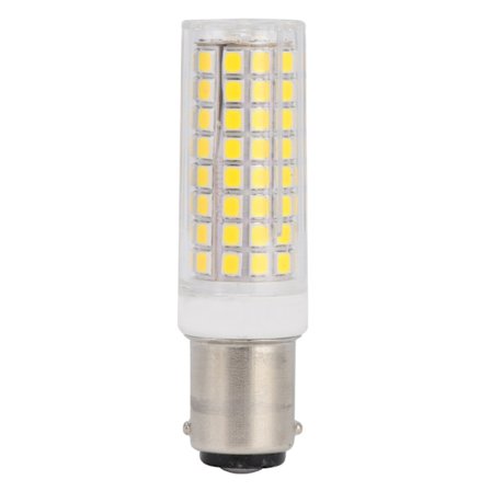BA15D Pære Dimbar 360° Belysning 1000LM 102LED Lyspære for Lysekrone Taklampe 220V 12W Kald Hvit