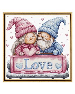 Stickpackung Bild Winterliebe - Luca-S