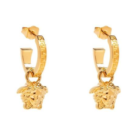 Versace Earrings Gul, unisex Øreringe, Størrelse: ONE Size