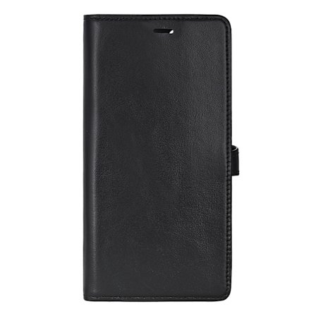 Samsung S26 Ultra nahkalompakkokotelo, 3 korttipaikkaa, musta