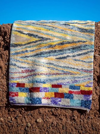 Lite Berber Moroccan - Mid Atlas 105X144 Ull, Teppe