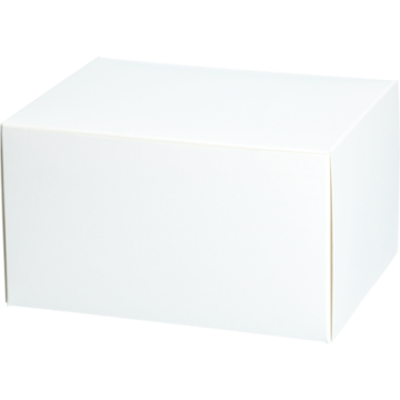 Kakeeske Hvit 14x11x8cm