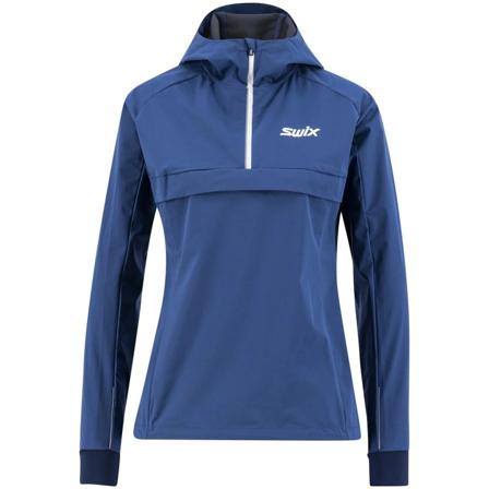 Swix Women's Motion Anorak Women unlined workout jackets Blue XS