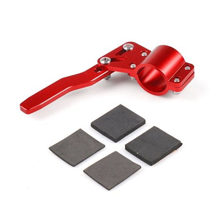 Auto Styling Justering Ratt Signal Spak Förlängning Blinkersspak Kit - Röd (En Styck)