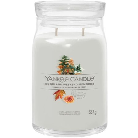 Yankee Candle Signature Large Jar Woodland Weekend Memories 567g