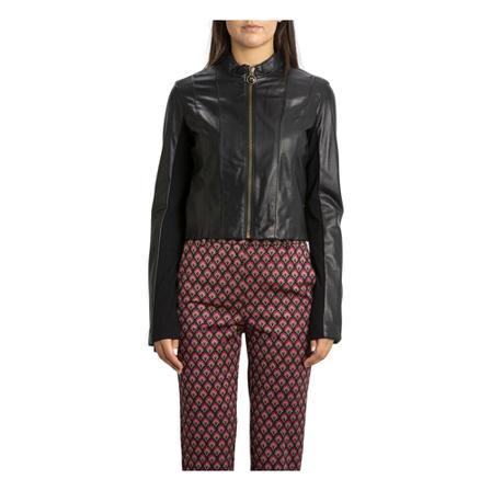 Pinko Gwenith Leather Vest_44 Sort, Dame Damejakker