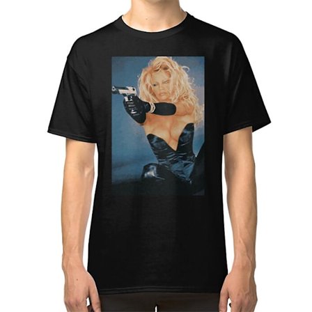 Badass Pamela Anderson T-skjorte