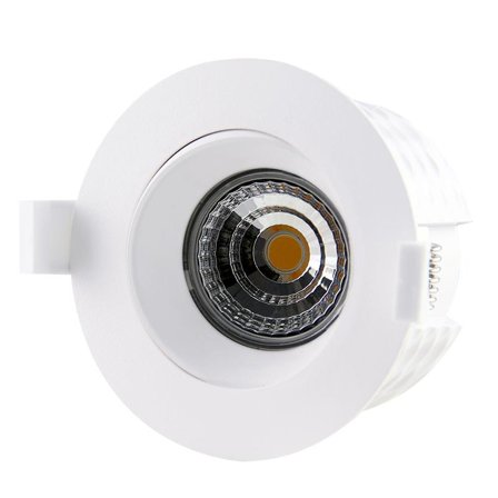ELdirekte Swan Downlightpakke 12pk 2700K IP44 Matt Hvit