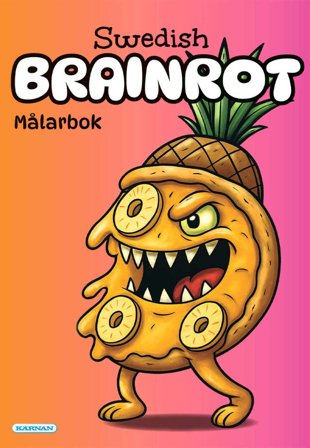KÄRNAN Målarbok Swedish Brainrot Skapa & pyssla Unisex ONESIZE