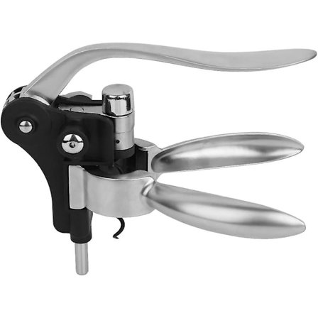 Proptrækker i zinklegering, proptrækker i kanin-stil til vinelskere og vinklubber