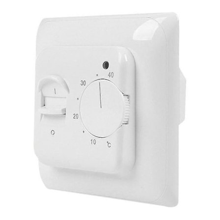 RTC70 Elektrisk Golvvärmetermostat Vatten Golvvärme Temperaturkontrollerpanel med Inbyggd