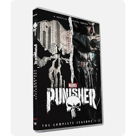The Punisher Kausi 1-2 Täydellinen TV-sarja 6-Levyn DVD englanninkielinen versio