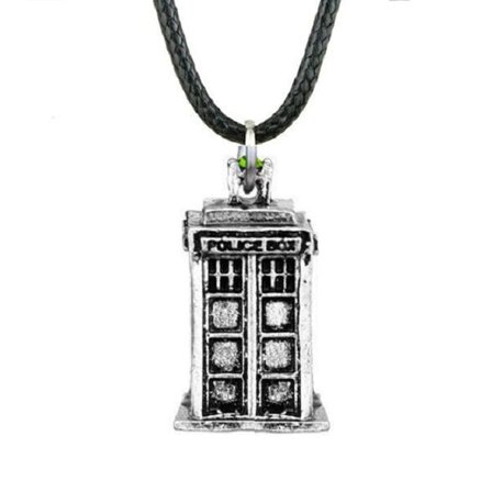Halsband Tardis Docor Who Police Box Rem 3D-utförande