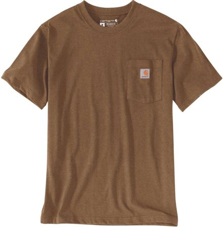 Carhartt Workwear Carhartt M's Workwear Pocket S/S T-Shirt Oiled Walnut Heather