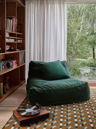 Pilar Mustard Yellow Oeko-Tex Rug